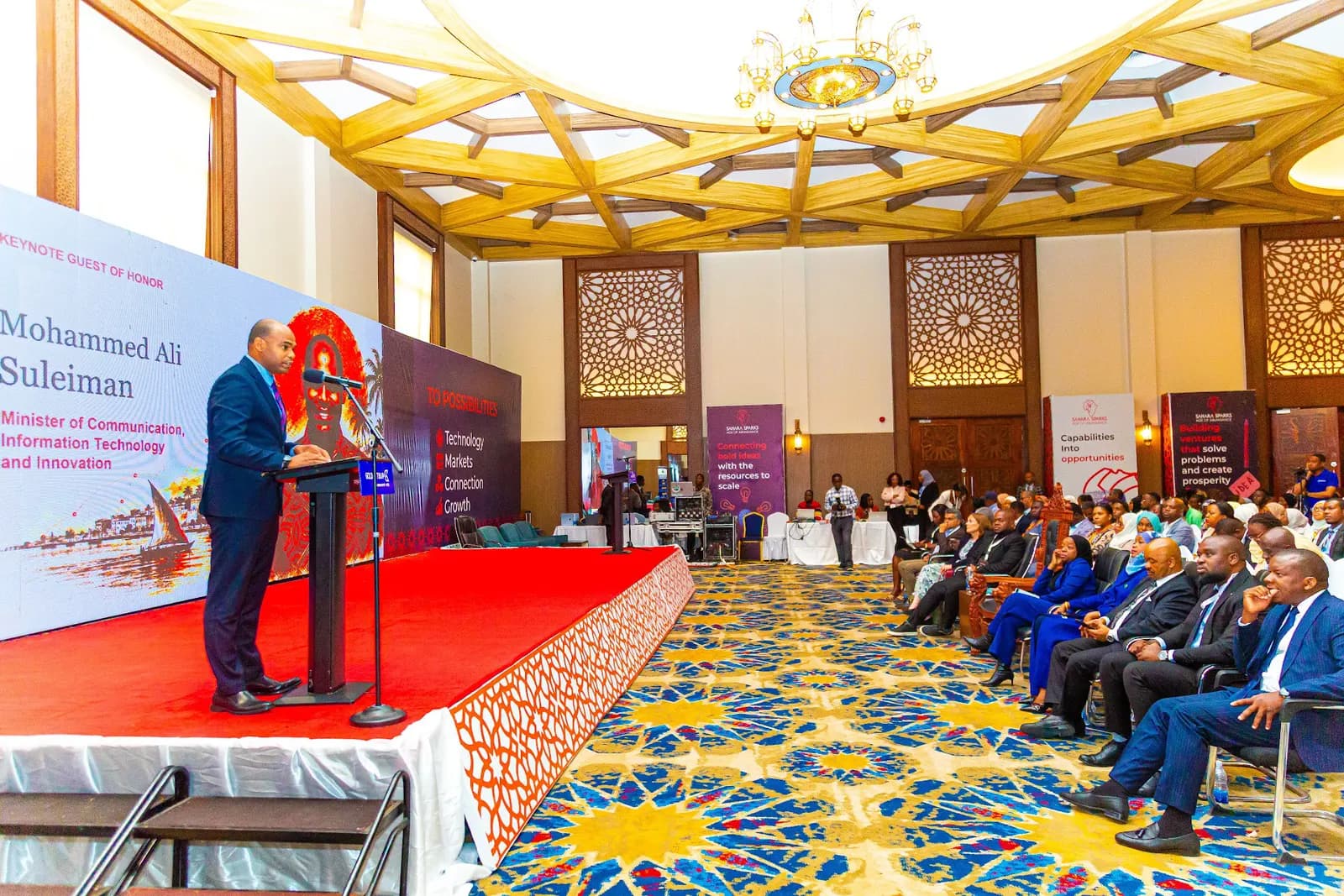 Keynote by Guest of Honour Mohammed Ali Suleiman, Minister of Communication, Information Technology and Innovation